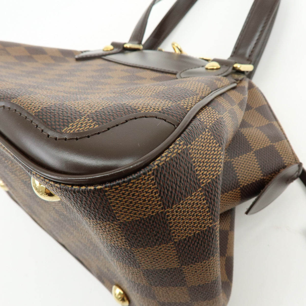 Louis Vuitton Damier Ebene Verona PM Hand Bag Shooulder Bag N41117