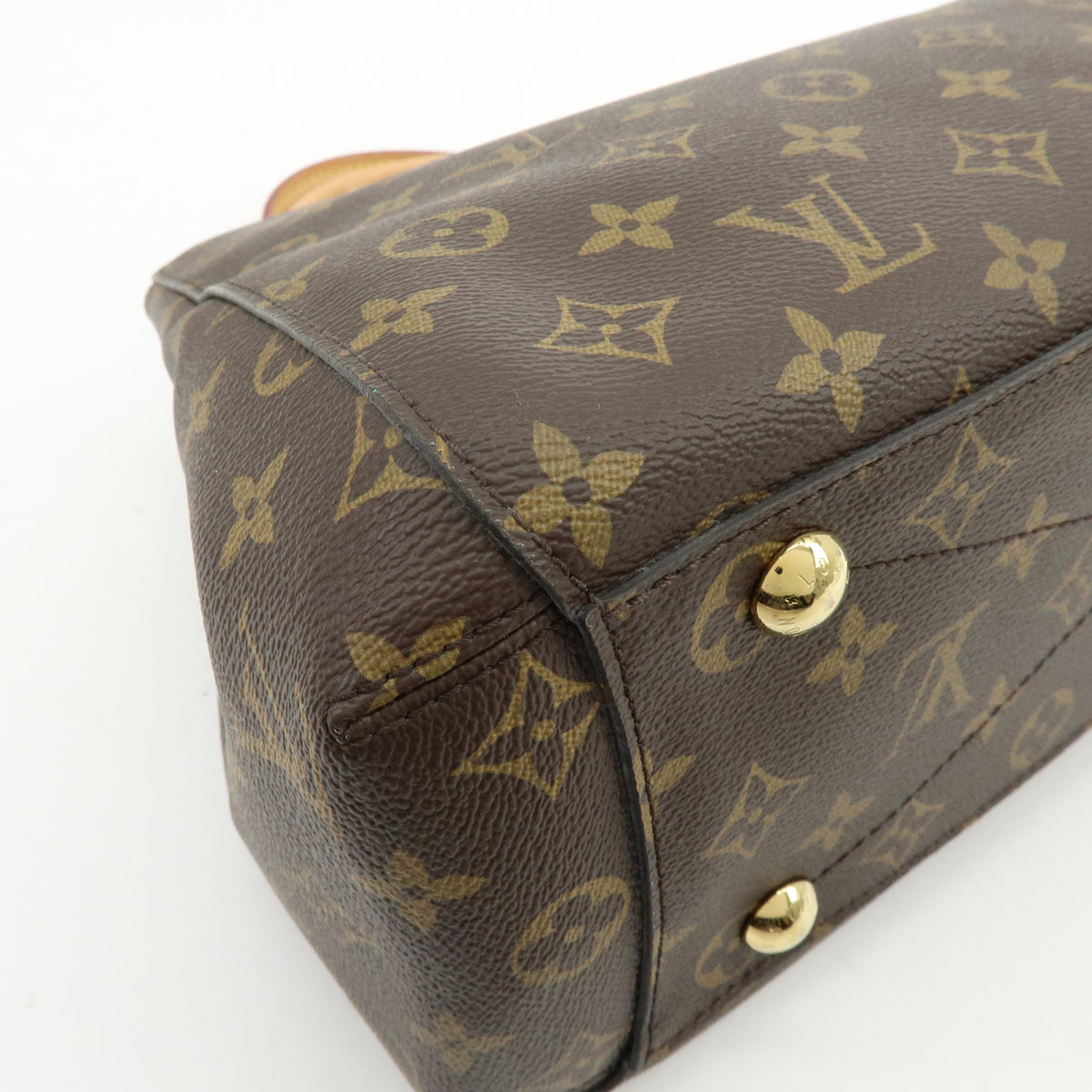 Louis Vuitton Monogram Montaigne MM 2Way Bag Hand Bag Brown M41056
