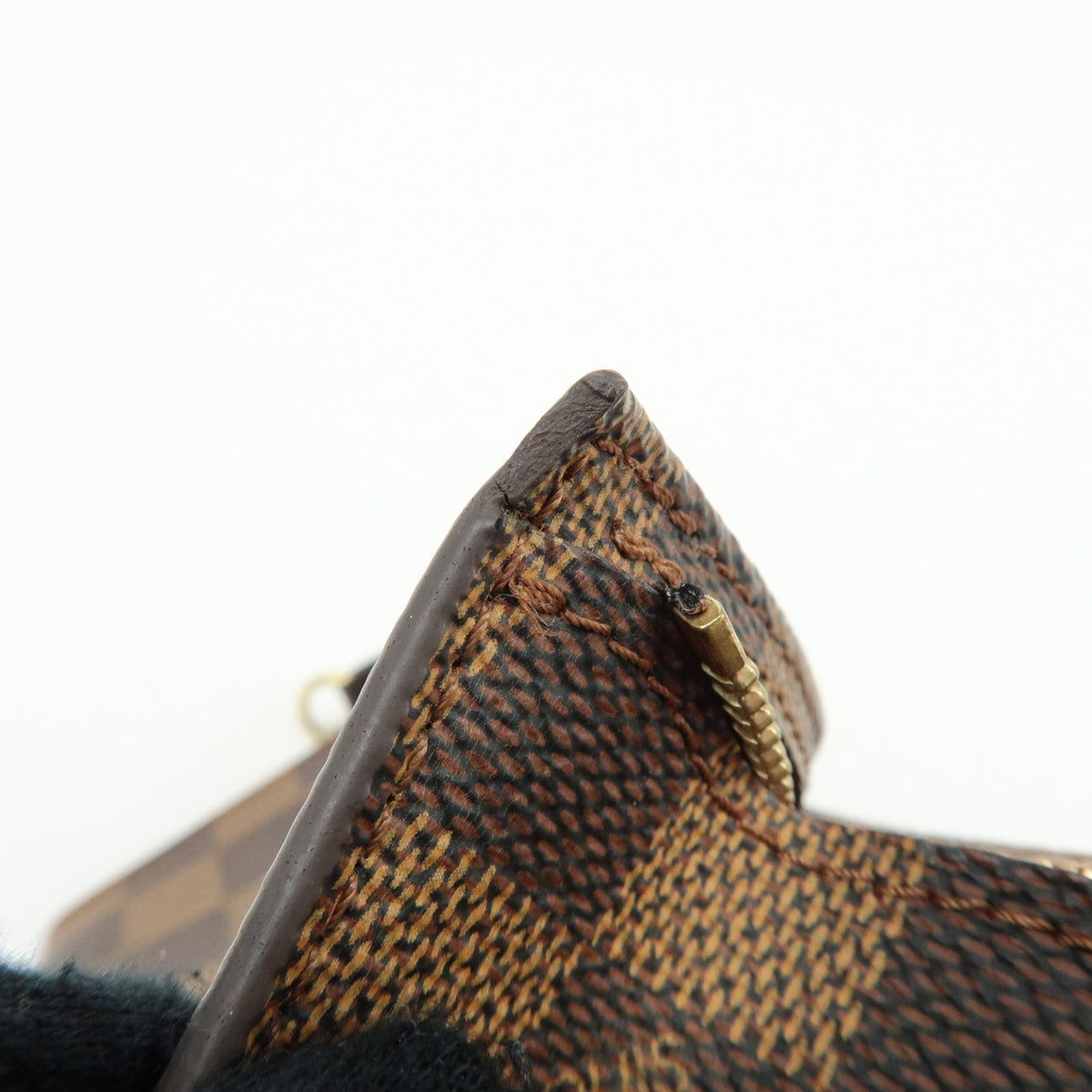 Louis Vuitton Damier Ebene Pouch for Marais Bag Brown