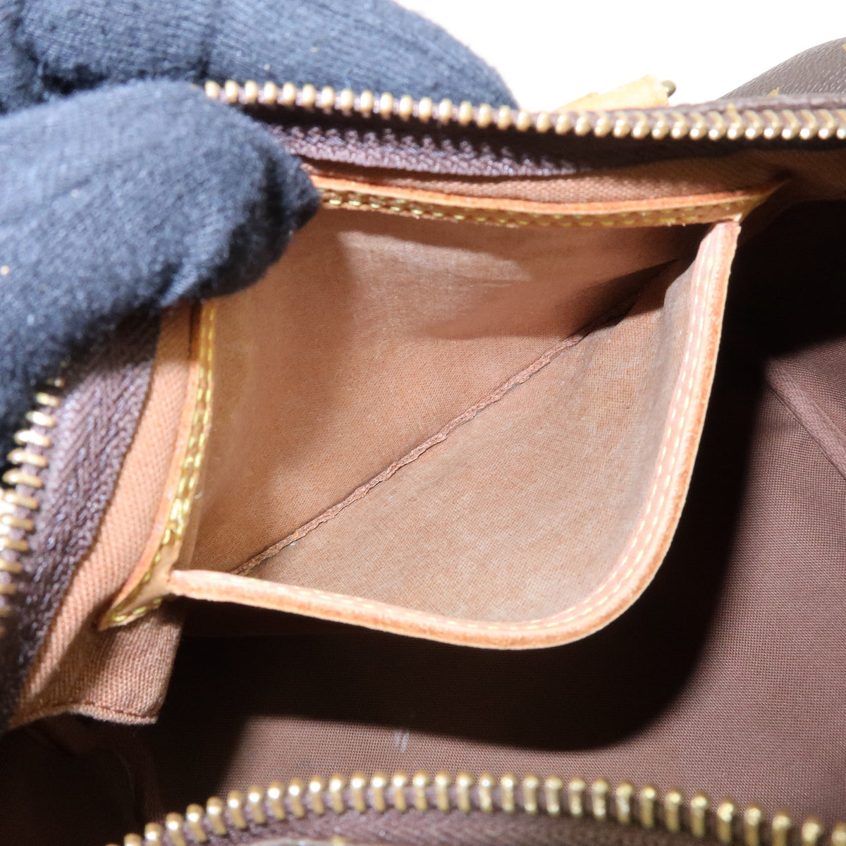 Louis Vuitton Monogram Speedy 25 Boston Bag Hand Bag Brown M41528