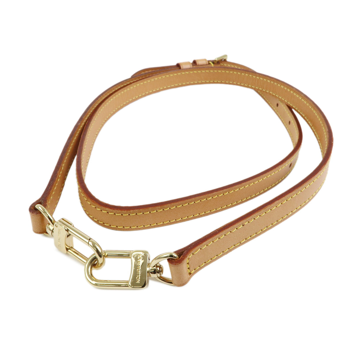 Louis Vuitton Adjustable Leather Shoulder Strap 120cm 1.6cm J52312
