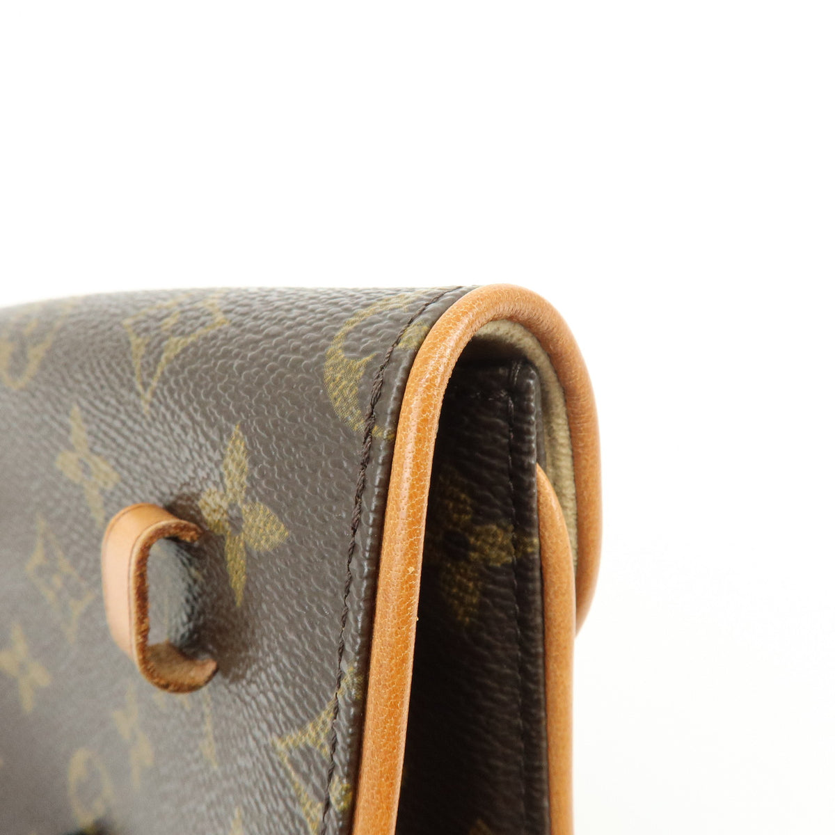 Louis Vuitton Monogram Pochette Florentine Waist Bag Belt XS M51855