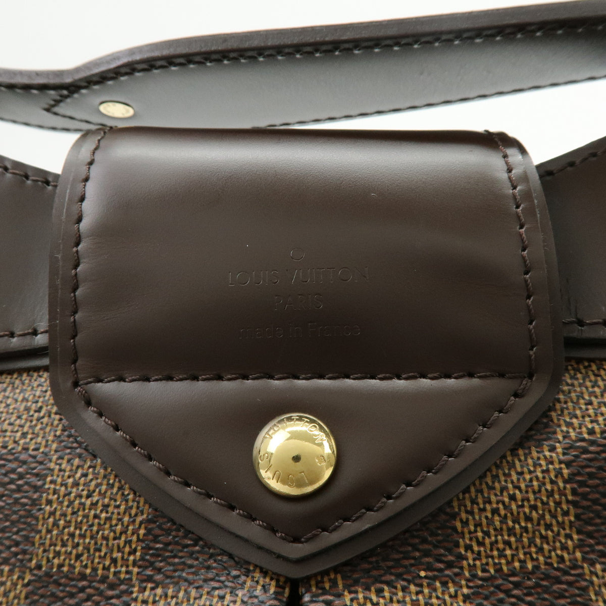Louis Vuitton Damier Sistina MM Shoulder Bag Damier Ebene N41541