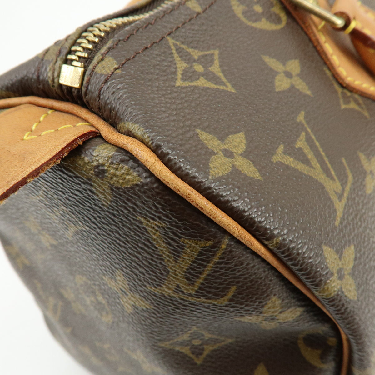 Louis Vuitton Monogram Speedy 30 Boston Bag Hand Bag Brown M41526