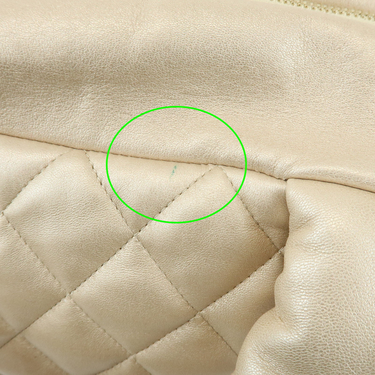 CHANEL COCO COCOON Lamb Skin Boston Bag Champagne Gold A47205