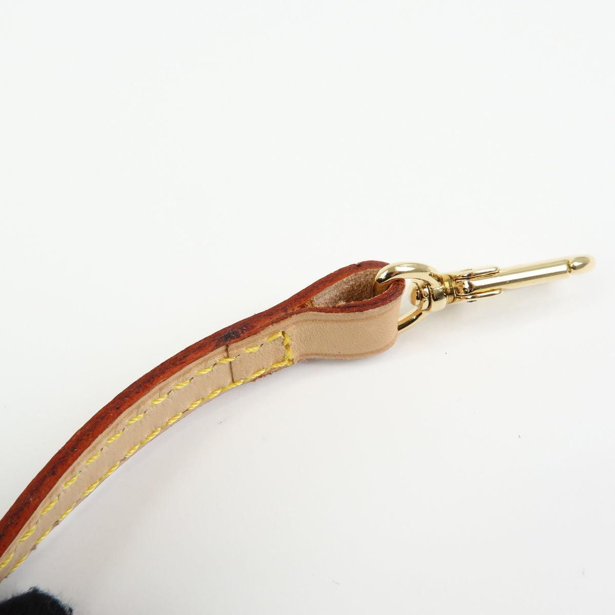 Louis Vuitton Nume Leather Shoulder Strap 120cm Natural J00145