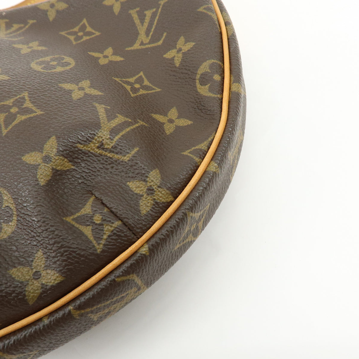Louis Vuitton Monogram Croissant MM Shoulder Bag Brown M51512
