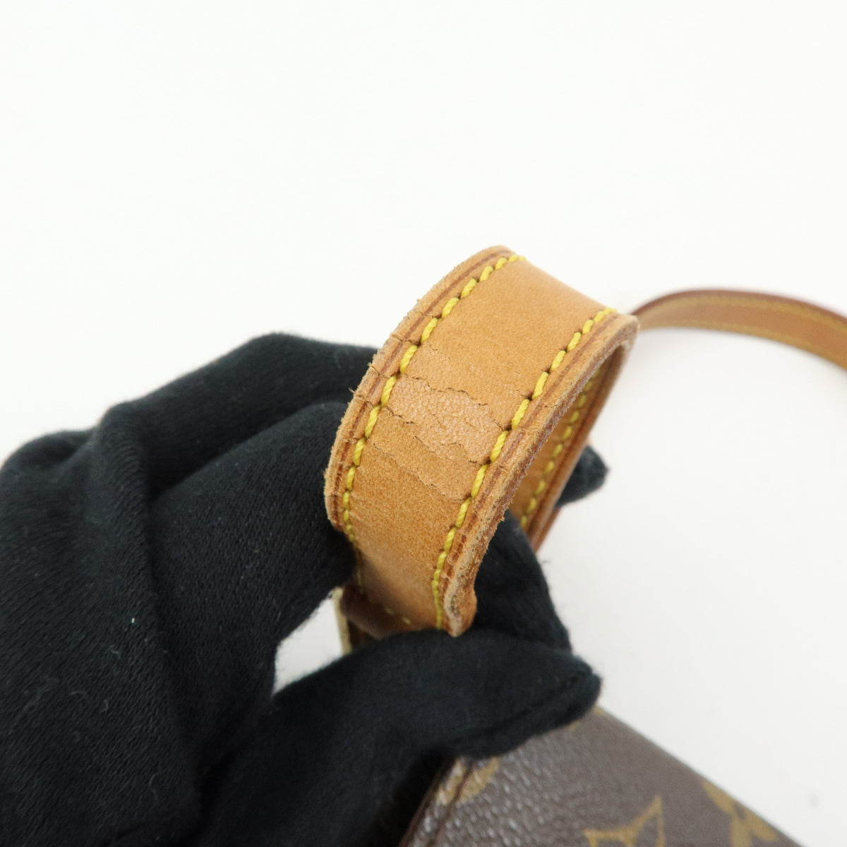 Louis Vuitton Monogram Musette Tango Short Shoulder Bag Brown M51257