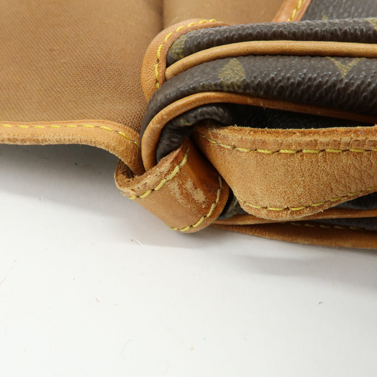Louis Vuitton Monogram Saumur 30 Canvas Shoulder Bag Brown M42256