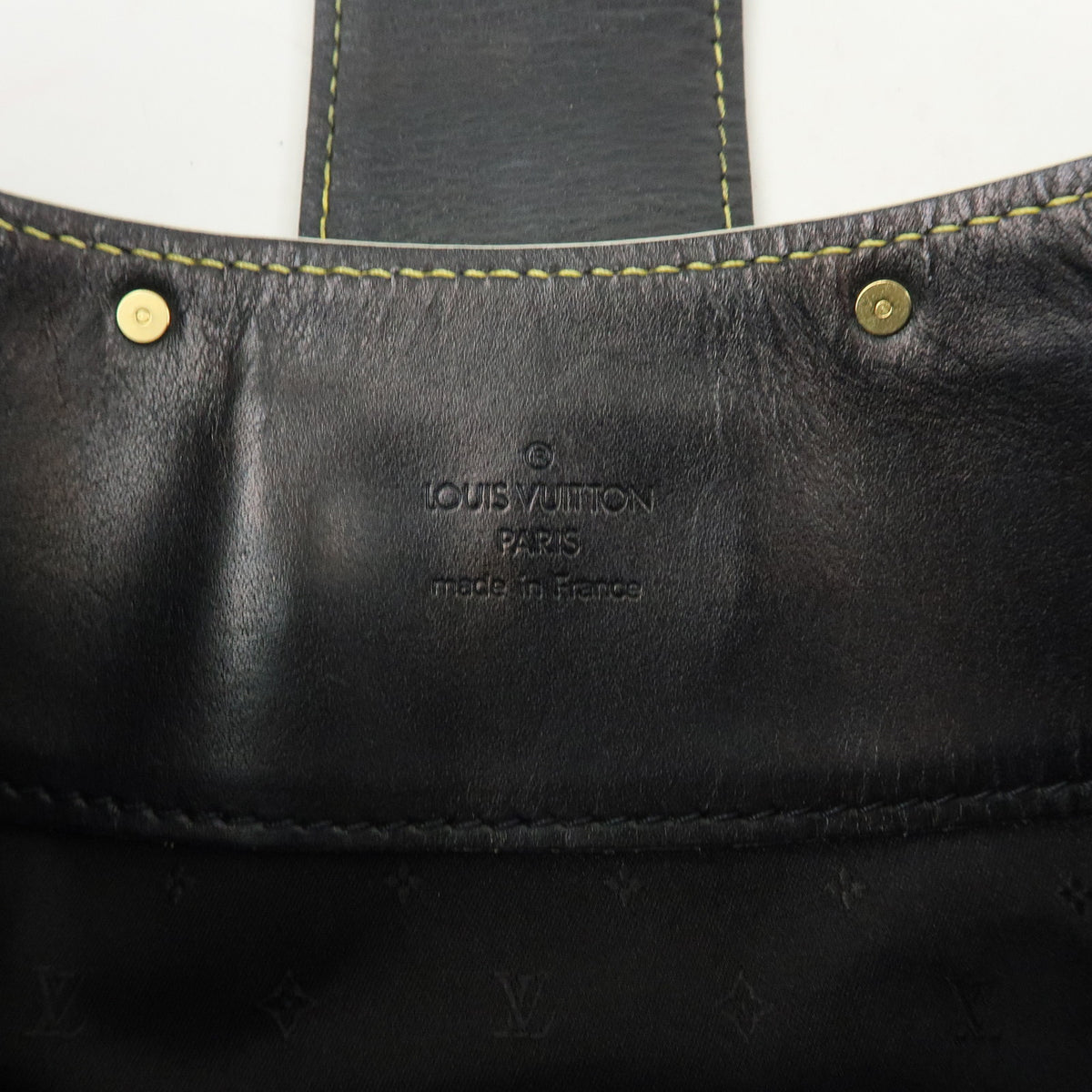 Louis Vuitton Suhali L'Affriolant Leather Shoulder Bag Noir M92851