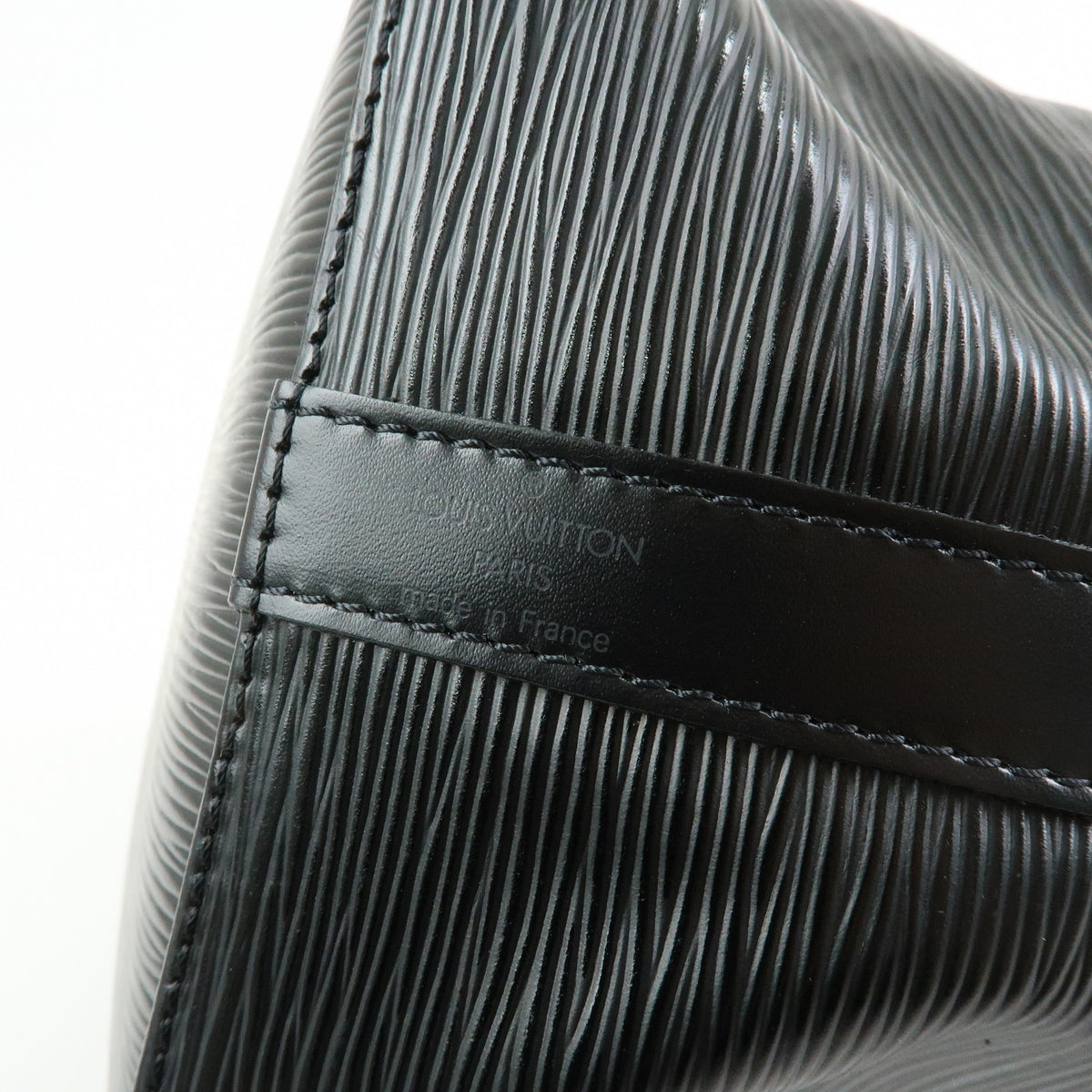 Louis Vuitton Epi Petit Noe Leather Shoulder Bag Noir Black M59012