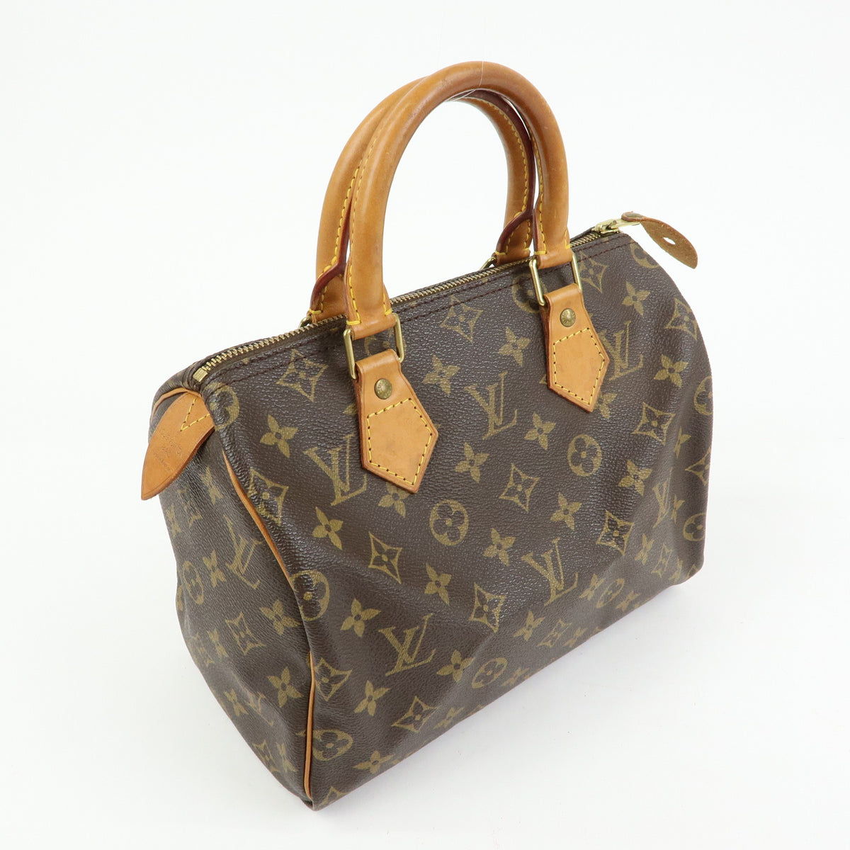 Louis Vuitton Monogram Speedy 25 Boston Bag Hand Bag Brown M41528