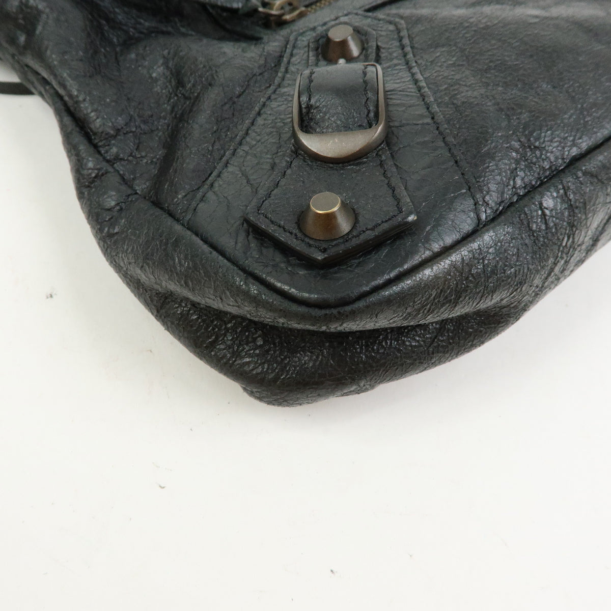 BALENCIAGA The First Leather 2Way Bag Shoulder Bag Hand Bag 103208