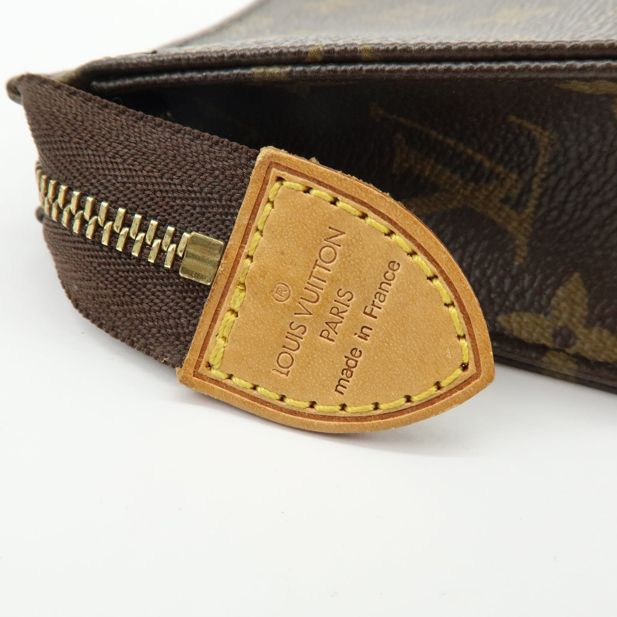 Louis Vuitton Monogram Poche Toilette 15 Cosmetic Pouch Brown M47546