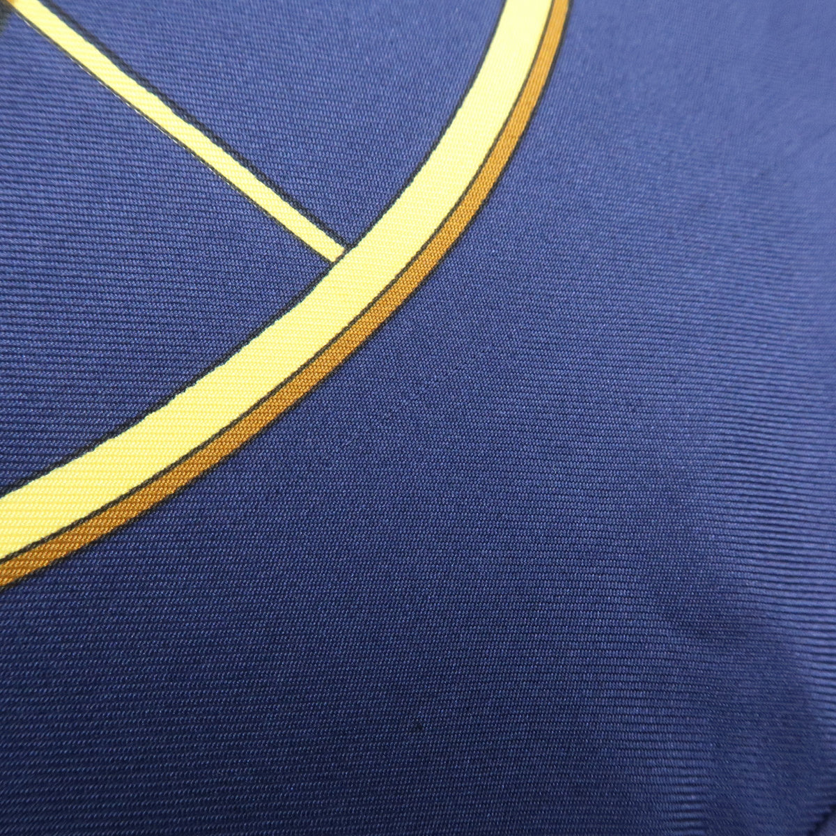 HERMES Carre 90 Silk 100% Scarf SPRINGS Navy Yellow