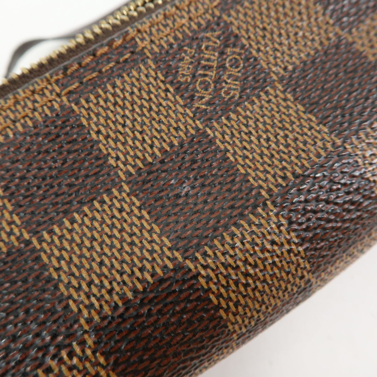 Louis Vuitton Damier Mini Pouch for Papillon Bag Brown