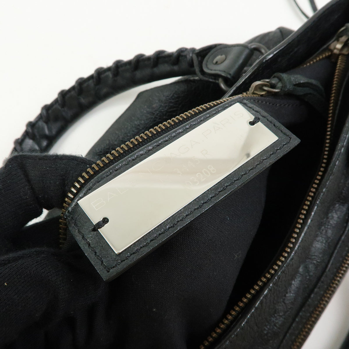 BALENCIAGA The First Leather 2Way Bag Shoulder Bag Hand Bag 103208