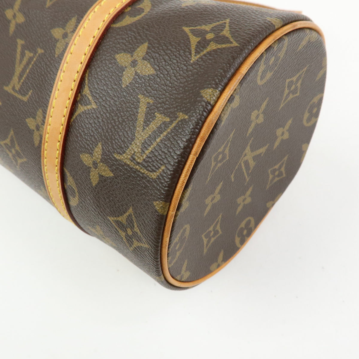 Louis Vuitton Monogram Papillon 26 Hand Bag Brown M51386