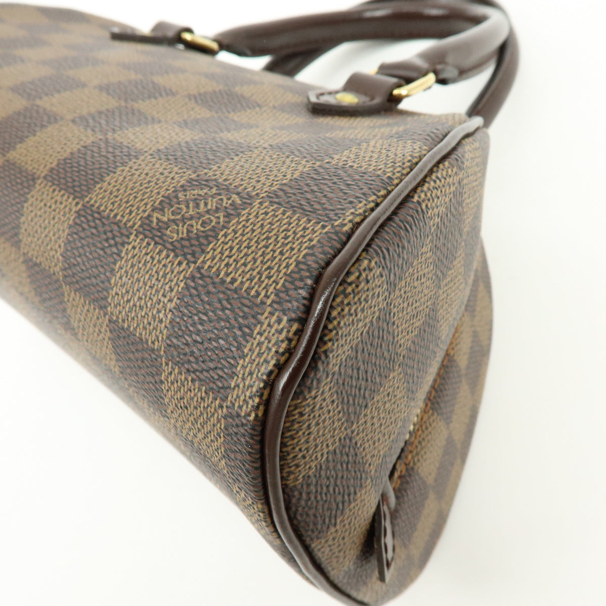 Louis Vuitton Damier Ebene Rivera Mini Hand Bag Brown N41436