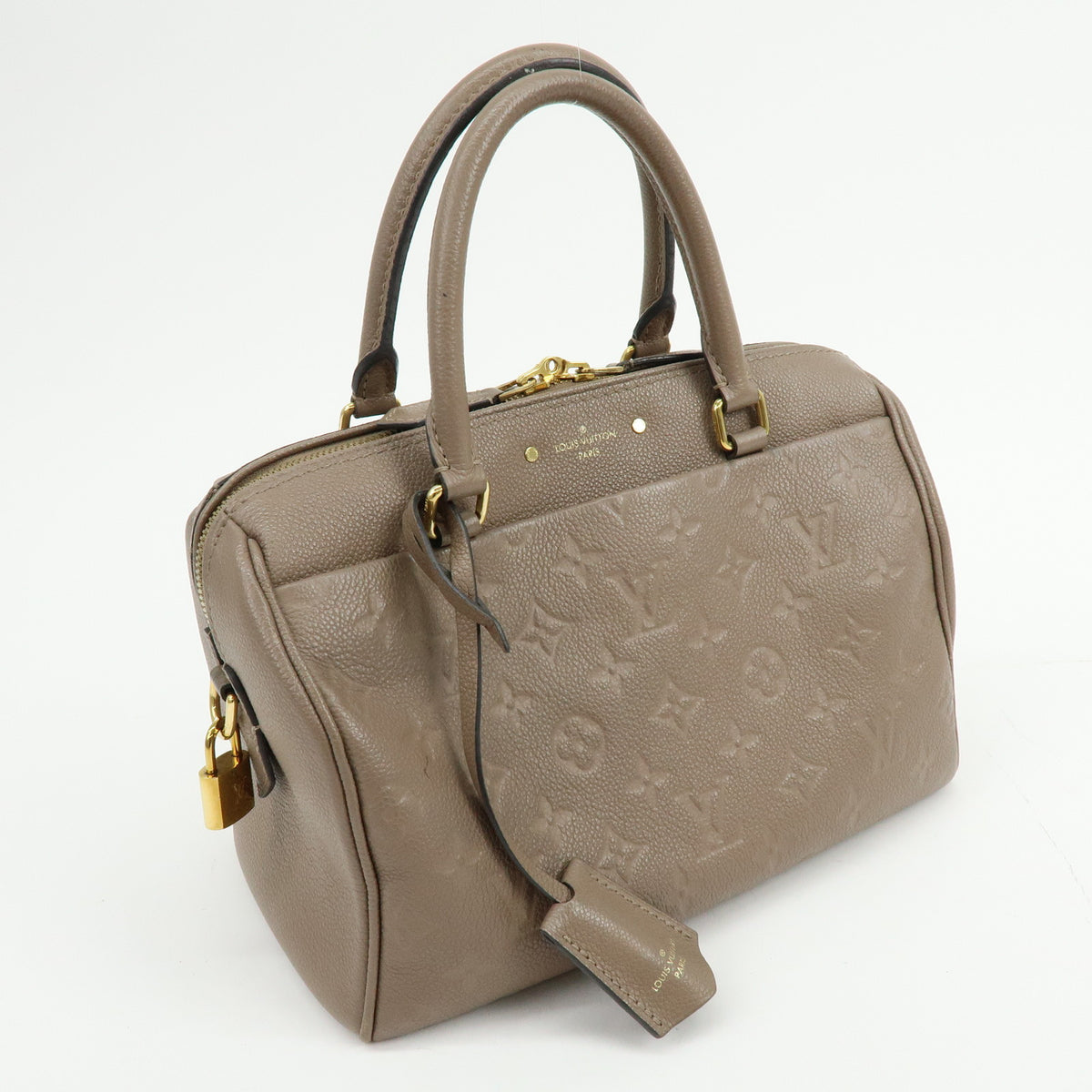 Louis Vuitton Monogram Empreinte Speedy Bandouliere 25 Hand Bag M44068