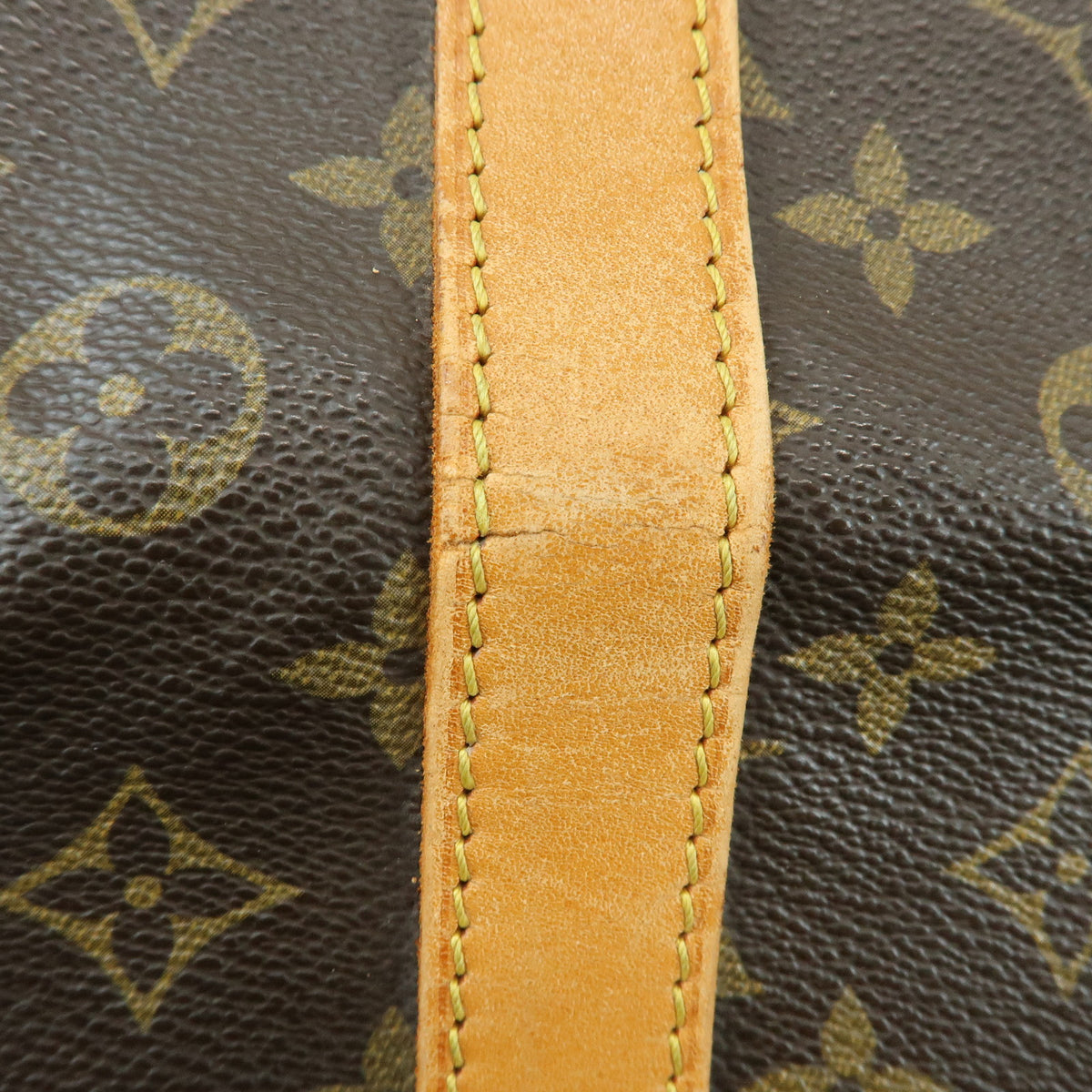 Louis Vuitton Monogram Sac Souple 55 Boston Bag Brown M41622