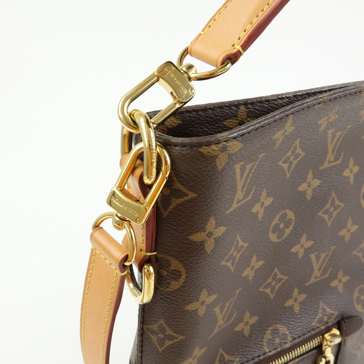 Louis Vuitton Monogram Melie Shoulder Bag Hand Bag Brown M41544