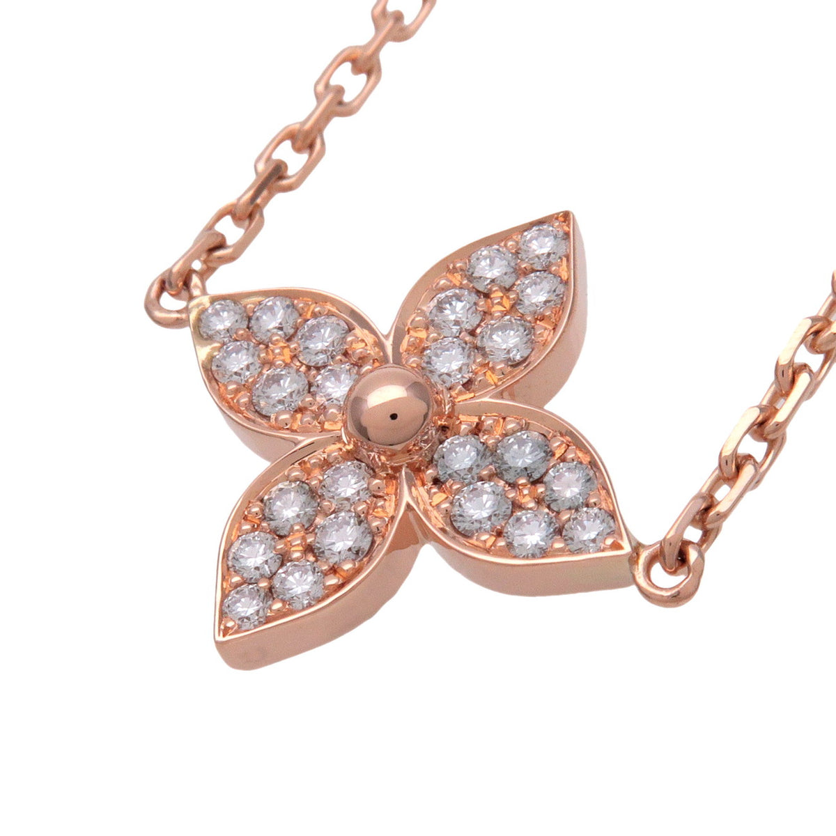 Louis Vuitton Idylle Star Blossom Diamond Bracelet K18 750PG Q95666