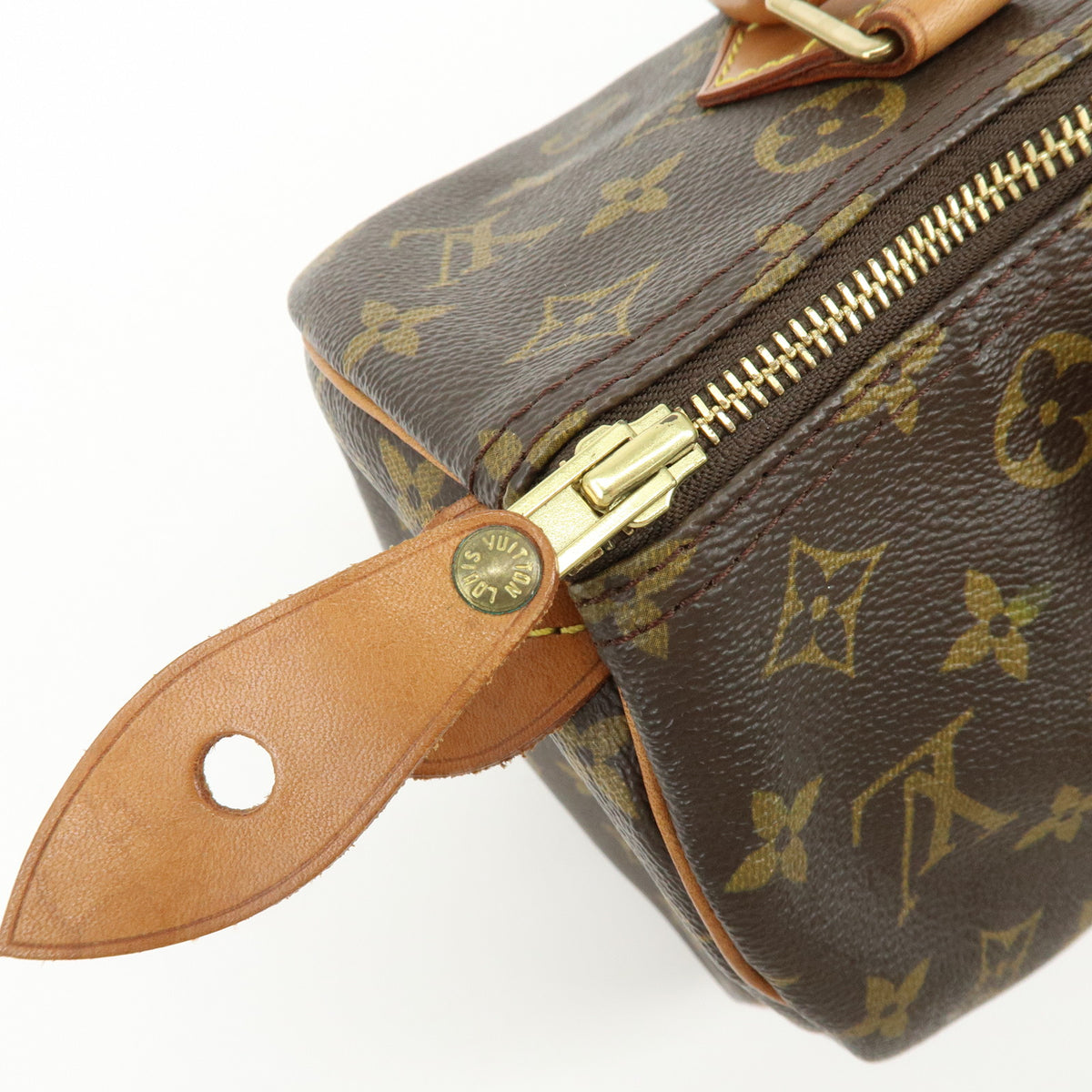 Louis Vuitton Monogram Speedy 30 Boston Bag Hand Bag Brown M41526