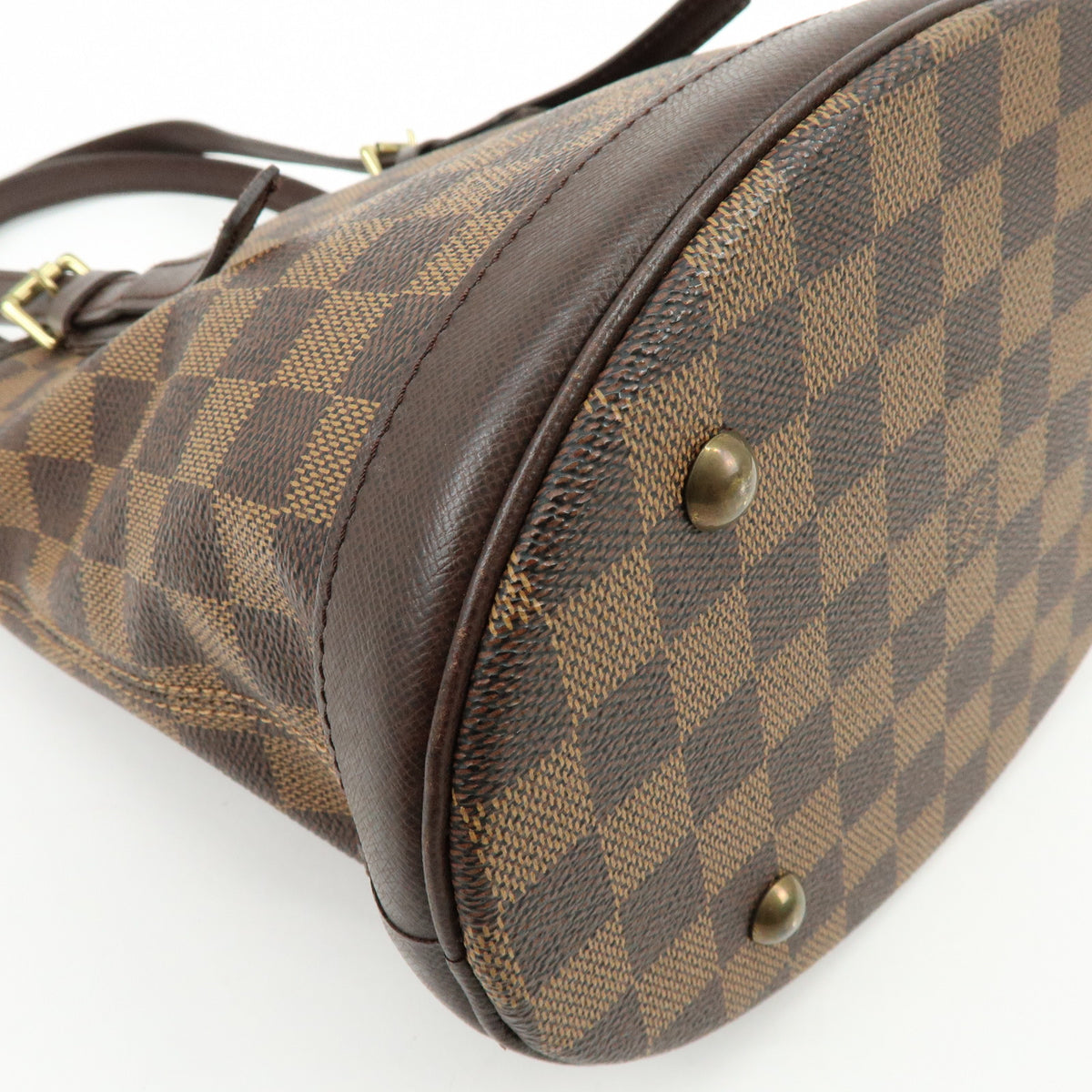 Louis Vuitton Damier Ebene Marais Tote Bag Hand Bag Brown N42240