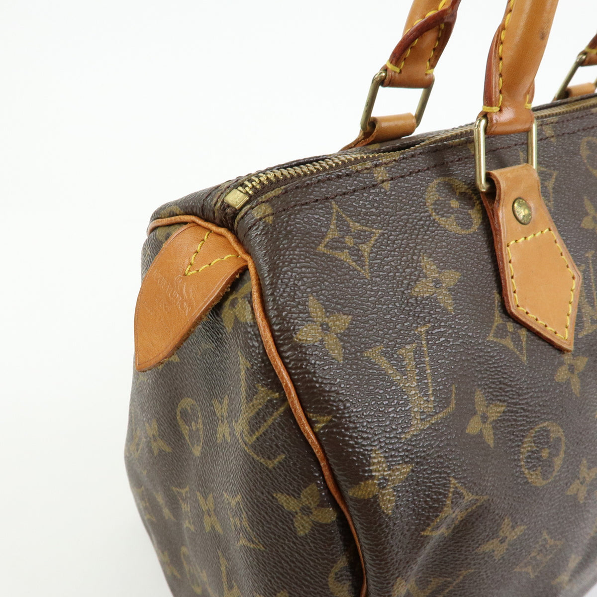 Louis Vuitton Monogram Speedy 30 Boston Bag Hand Bag Brown M41526