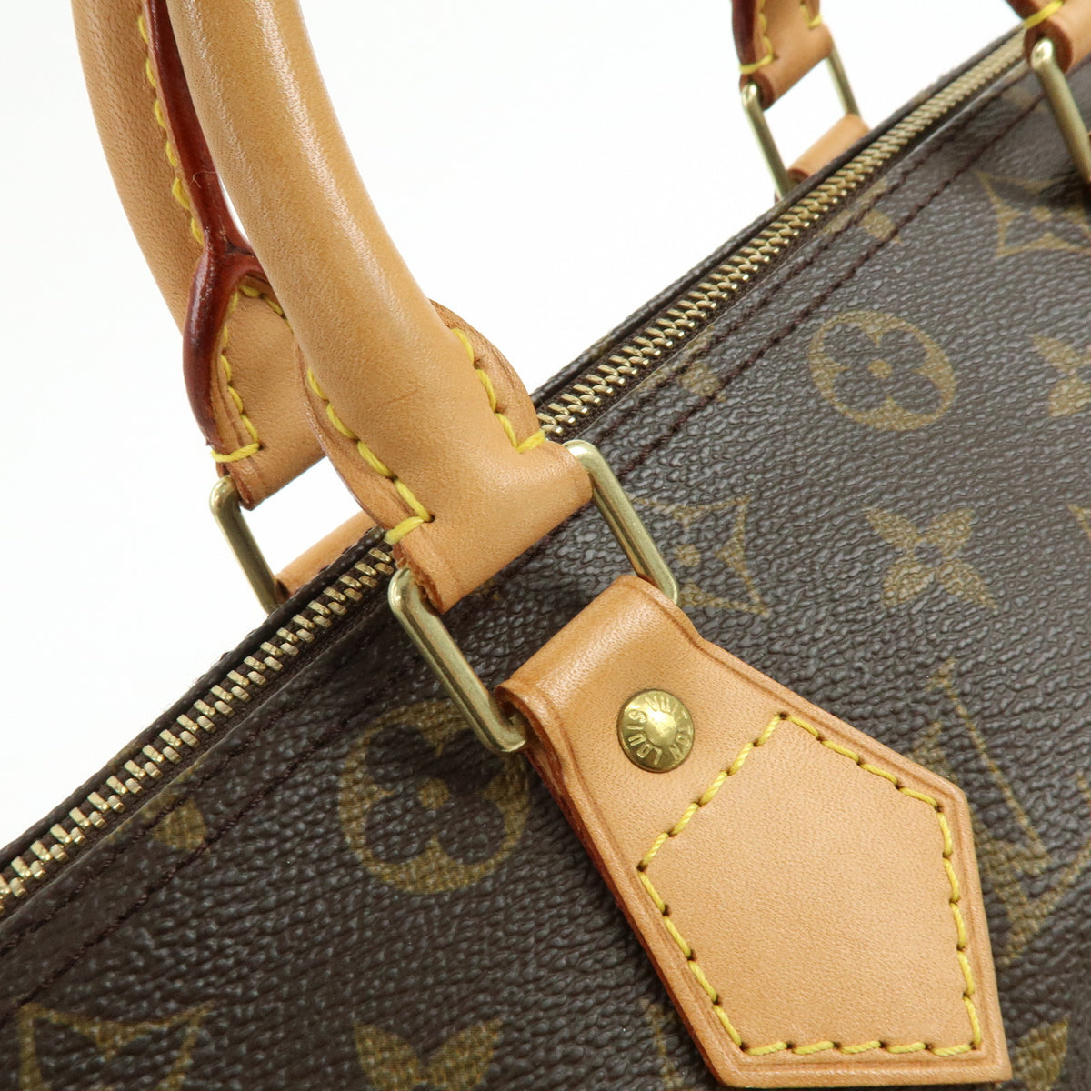 Louis Vuitton Monogram Speedy 30 Boston Bag Hand Bag Brown M41526