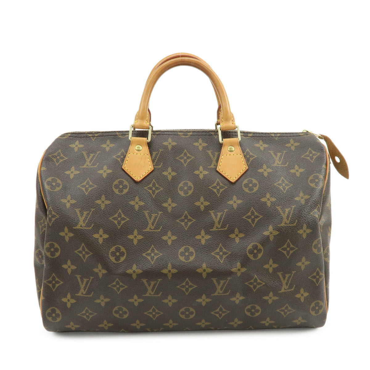 Louis Vuitton Monogram Speedy 35 Boston Bag Hand Bag M41524