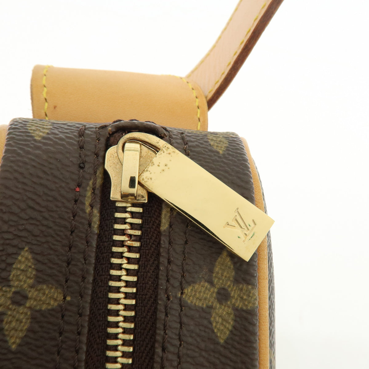 Louis Vuitton Monogram Croissant MM Shoulder Bag Brown M51512