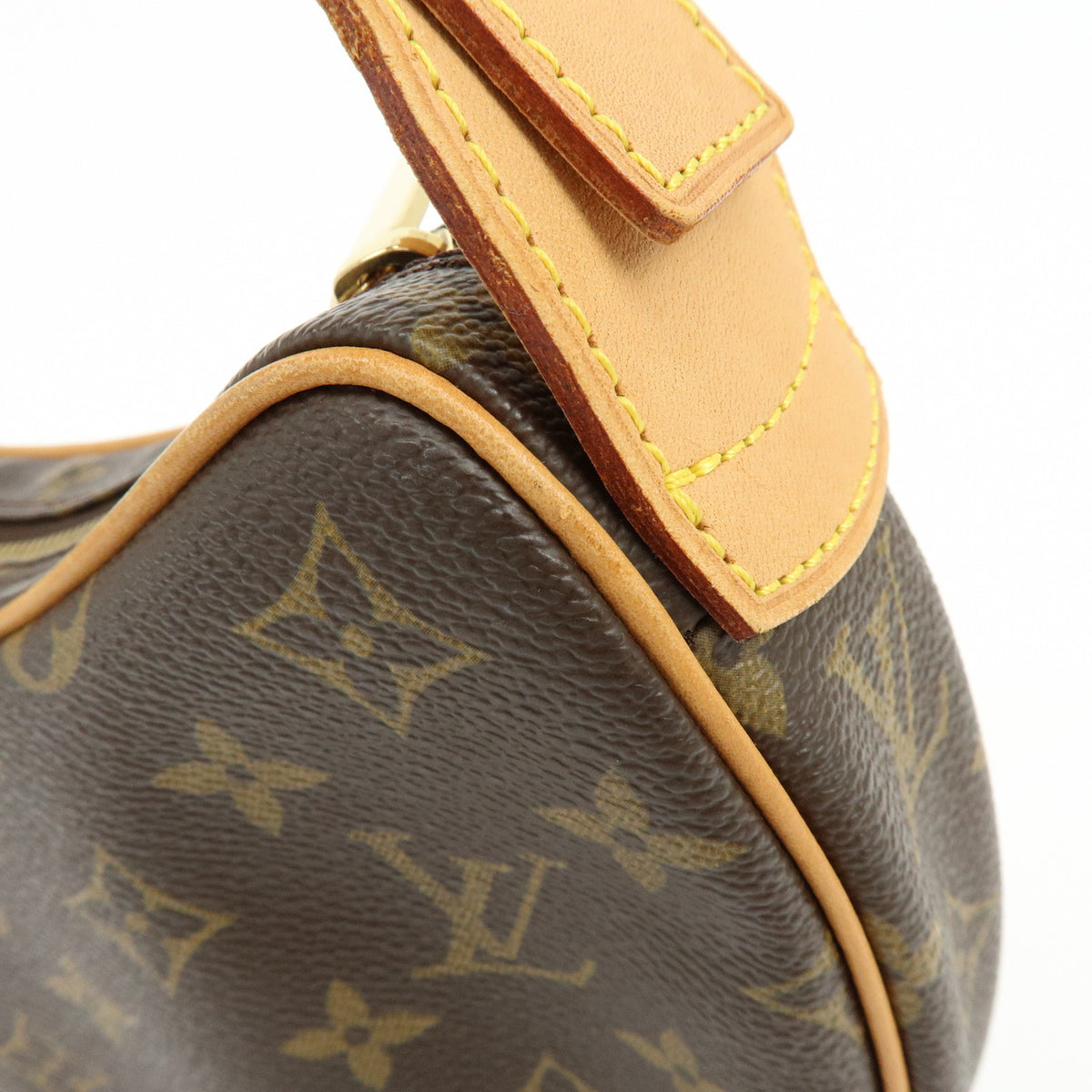 Louis Vuitton Monogram Croissant MM Shoulder Bag Brown M51512
