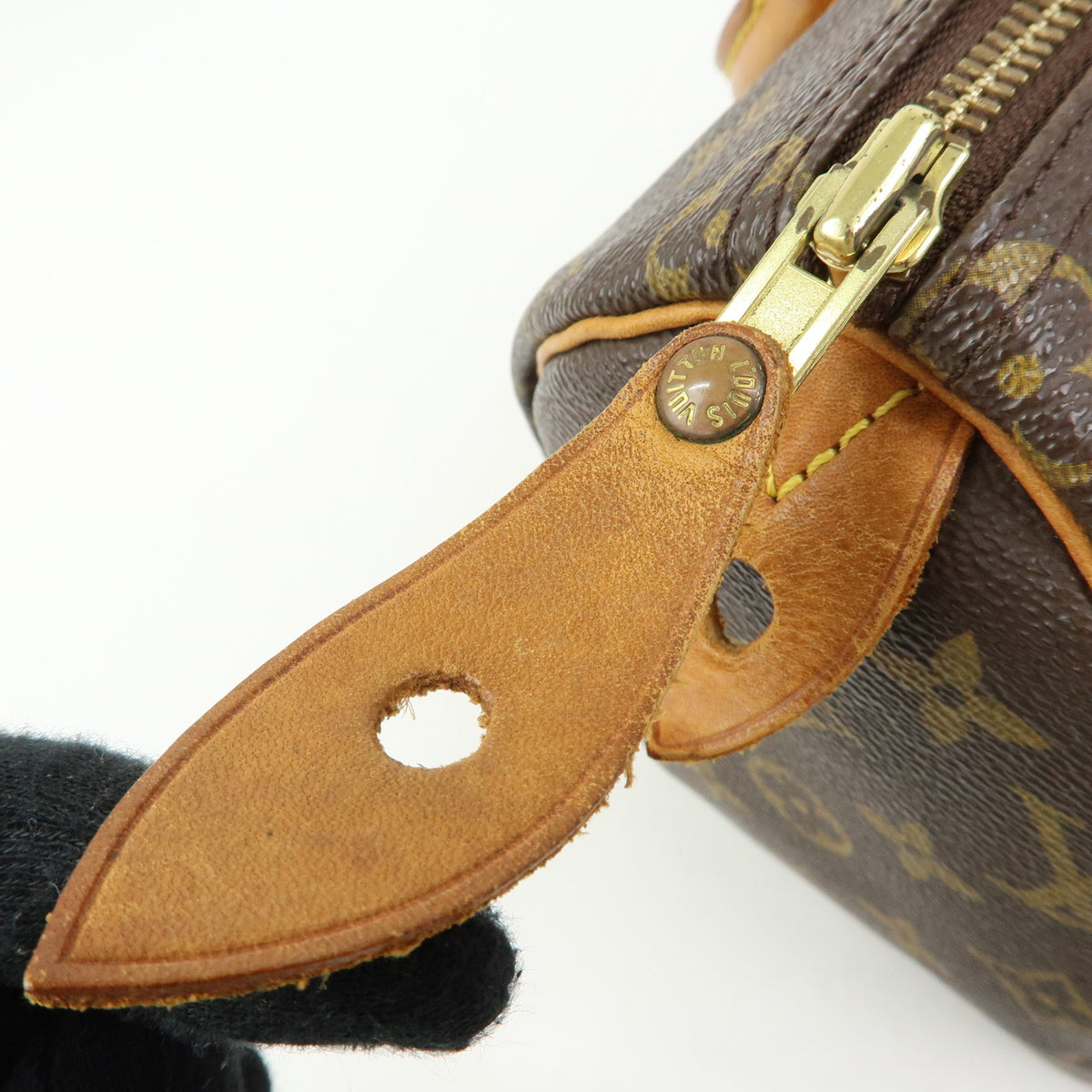 Louis Vuitton Monogram Speedy 25 Boston Bag Hand Bag Brown M41528