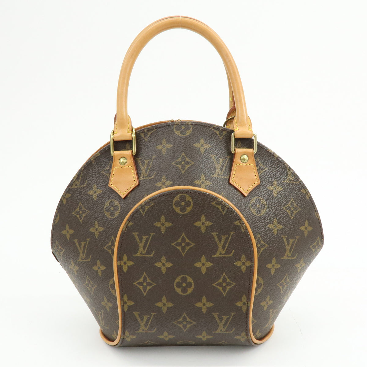 Louis Vuitton Monogram Ellipse PM Hand Bag Brown M51127