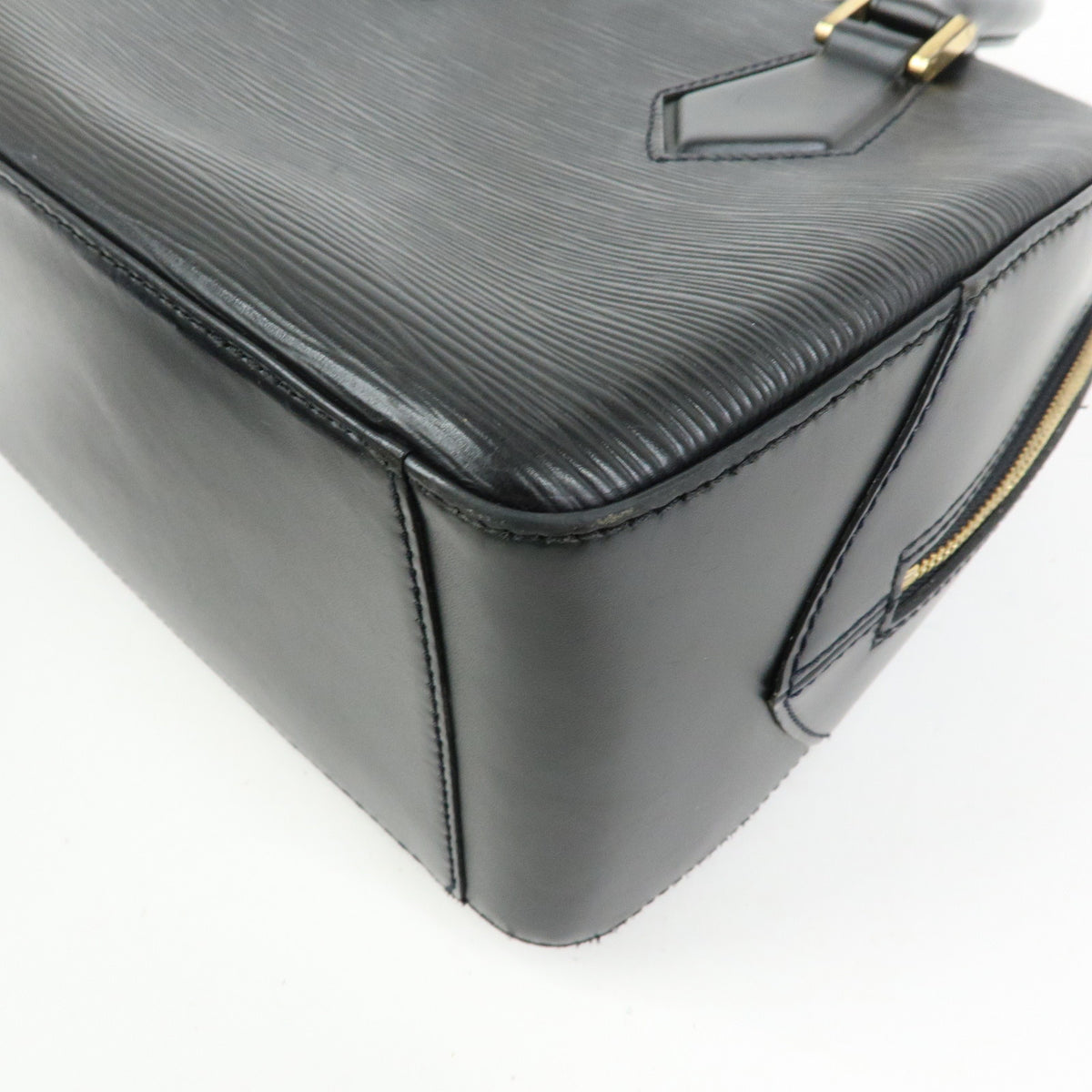Louis Vuitton Epi Sablons Leather Hand Bag Noir Black M52042