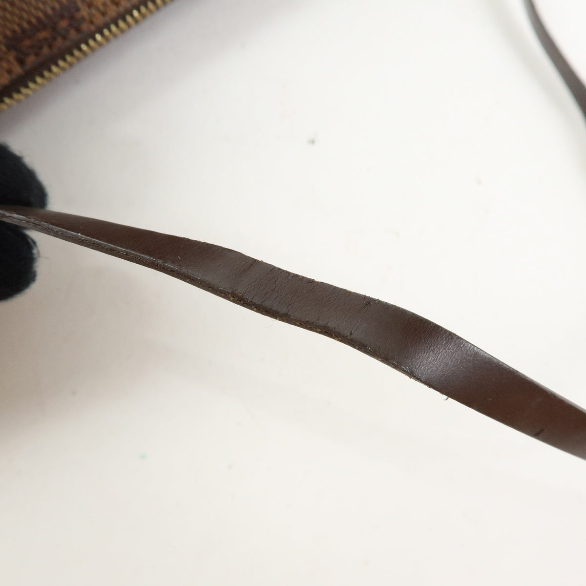 Louis Vuitton Damier Mini Pouch for Papillon Bag Brown