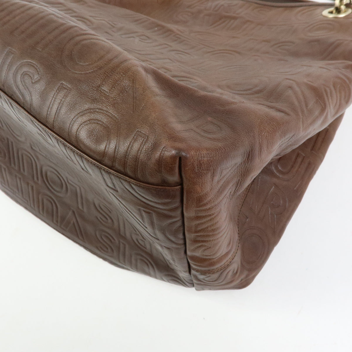 Louis Vuitton Paris Souple Wish Leather Shoulder Bag Brown M95830