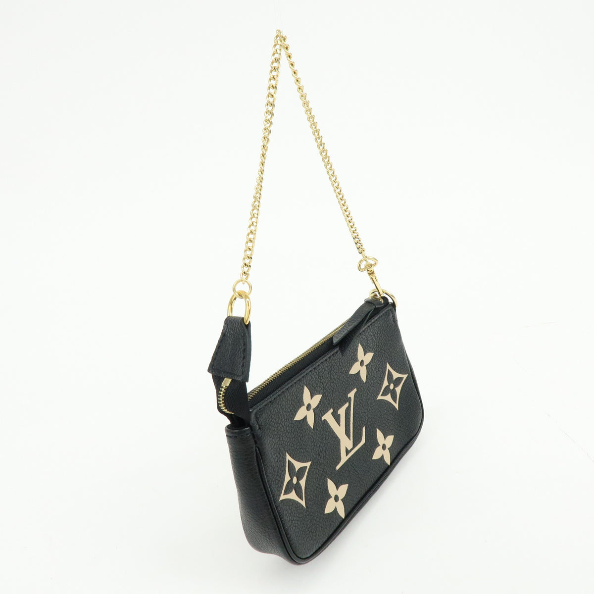 Louis Vuitton Monogram Bicolor Empreinte Mini Pochette Accessory M80732