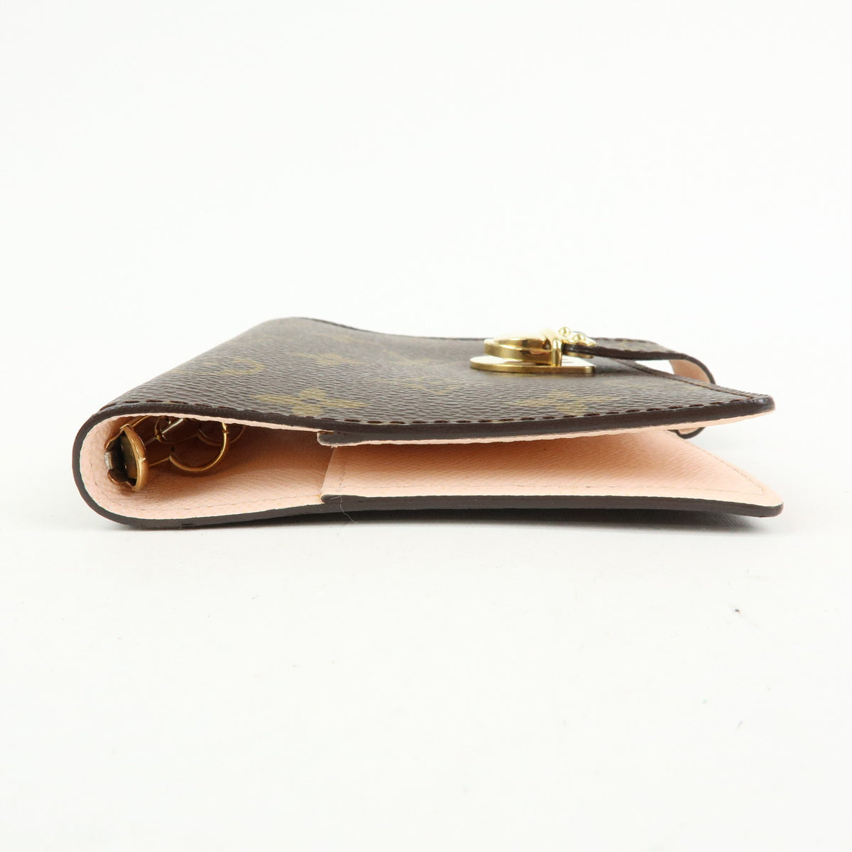 Louis Vuitton Monogram Agenda Koala PM Planner Cover Brown Pink R21013