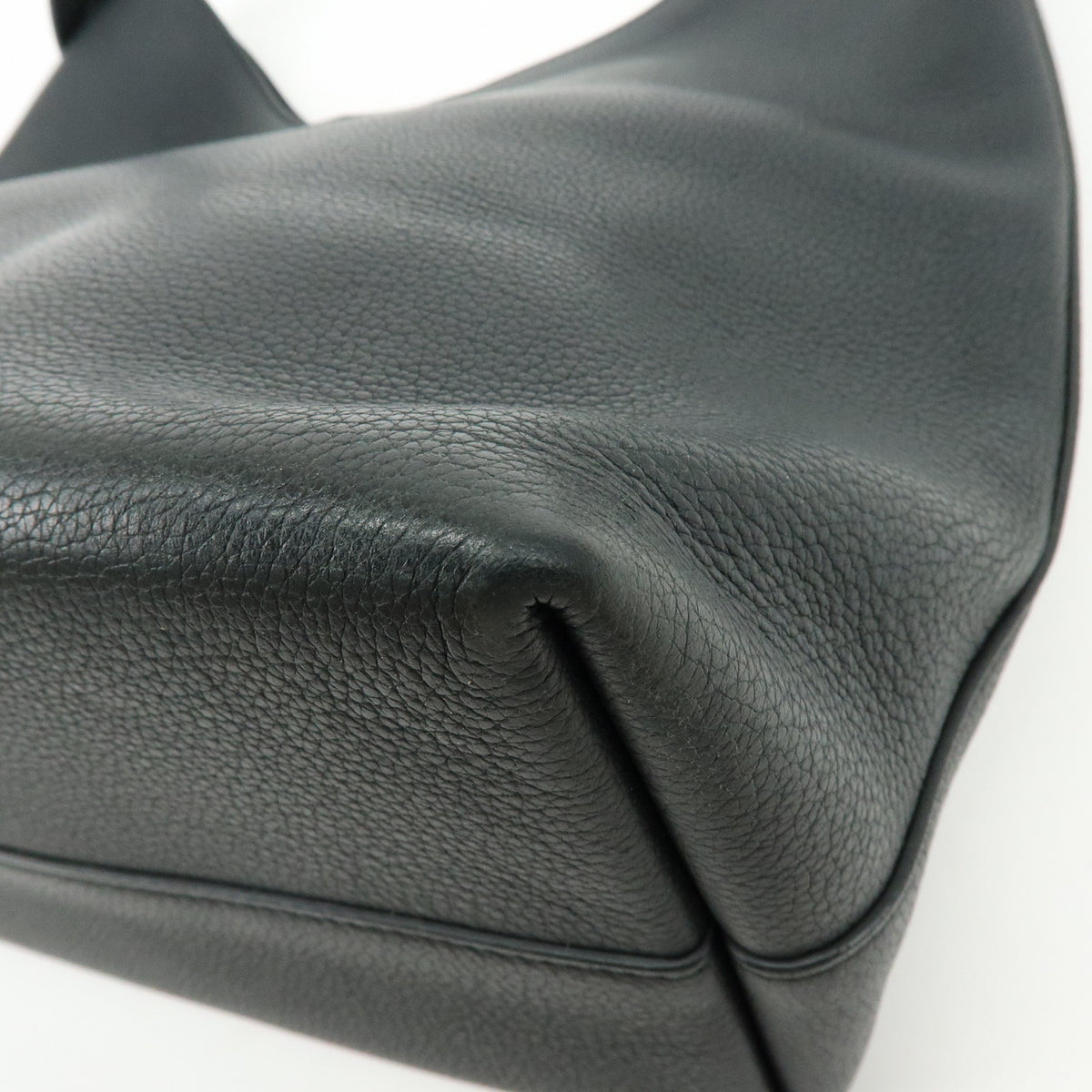 Louis Vuitton Lockme Hobo Leather Shoulder Bag Hand Bag Noir M52776