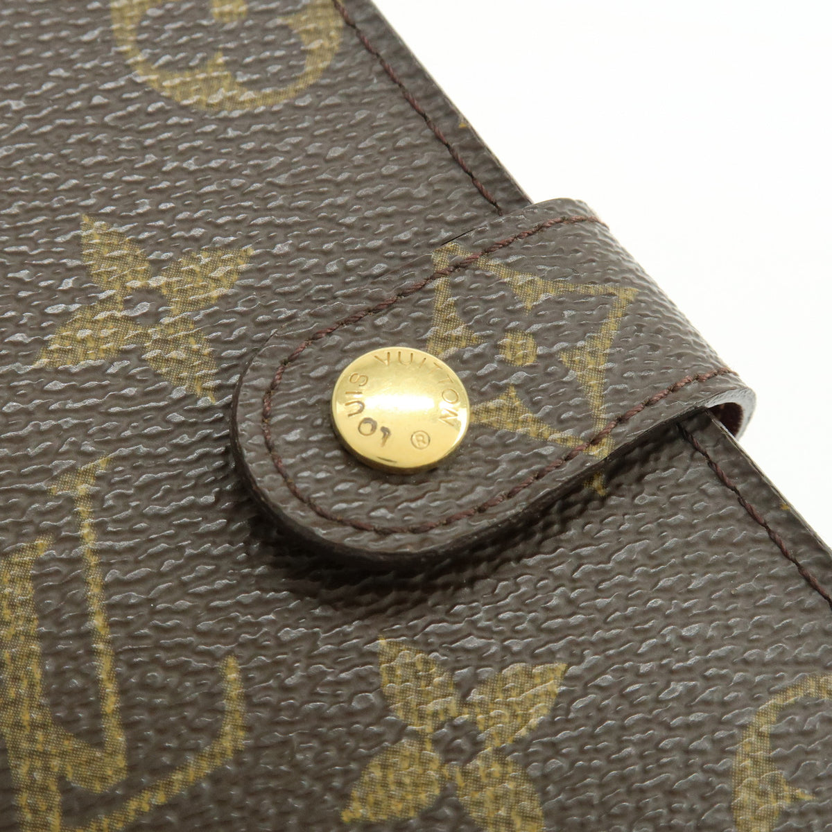 Louis Vuitton Monogram Agenda PM Planner Cover Brown R20005