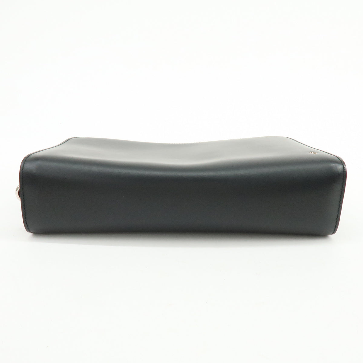 Cartier Pasha Leather Clutch Bag Wristlet Bag Pouch Black