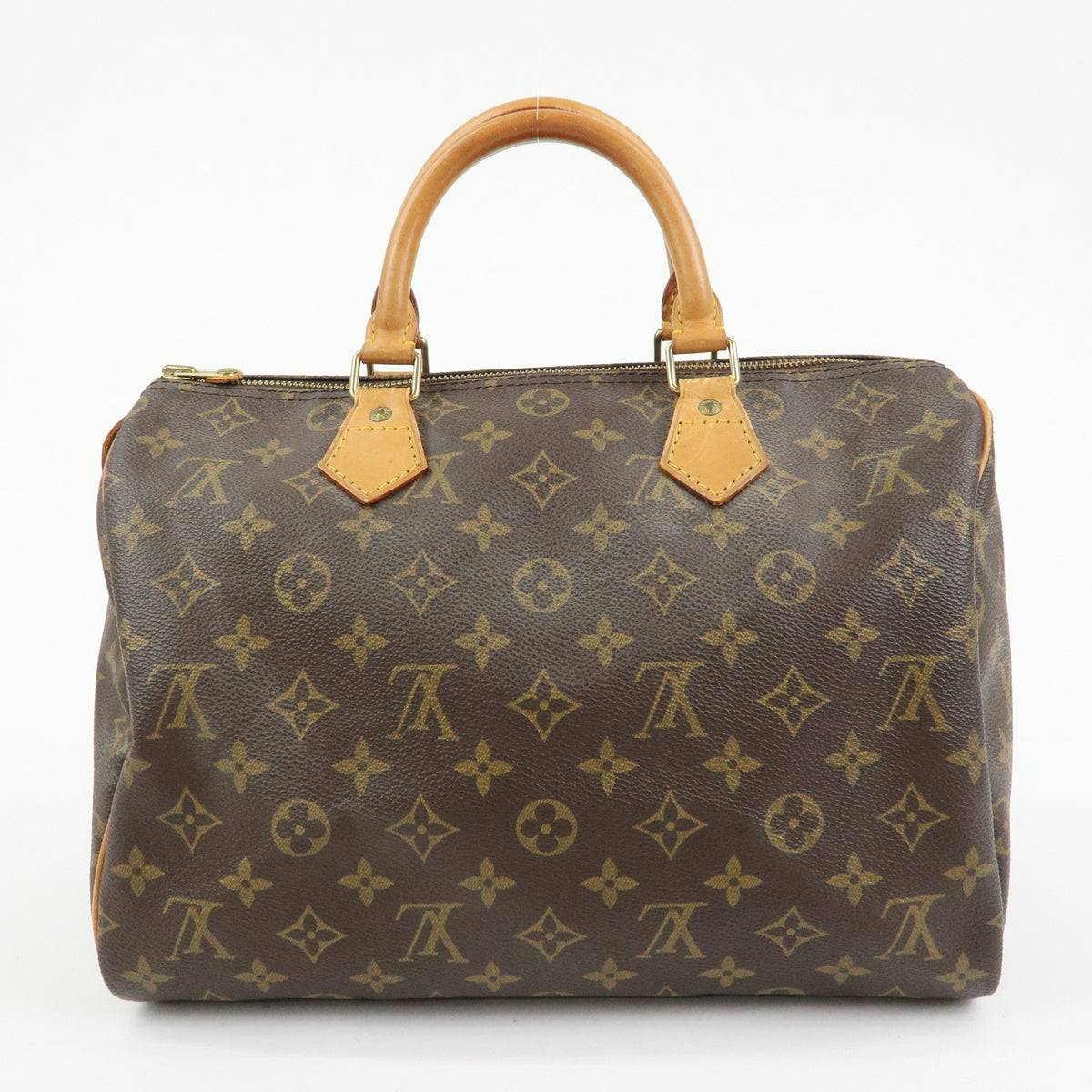 Louis Vuitton Monogram Speedy 30 Boston Bag Hand Bag Brown M41526
