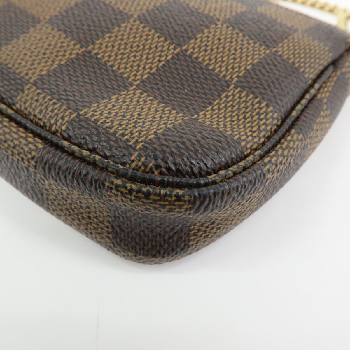 Louis Vuitton Damier Ebene Mini Pochette Accessoires Pouch N58009