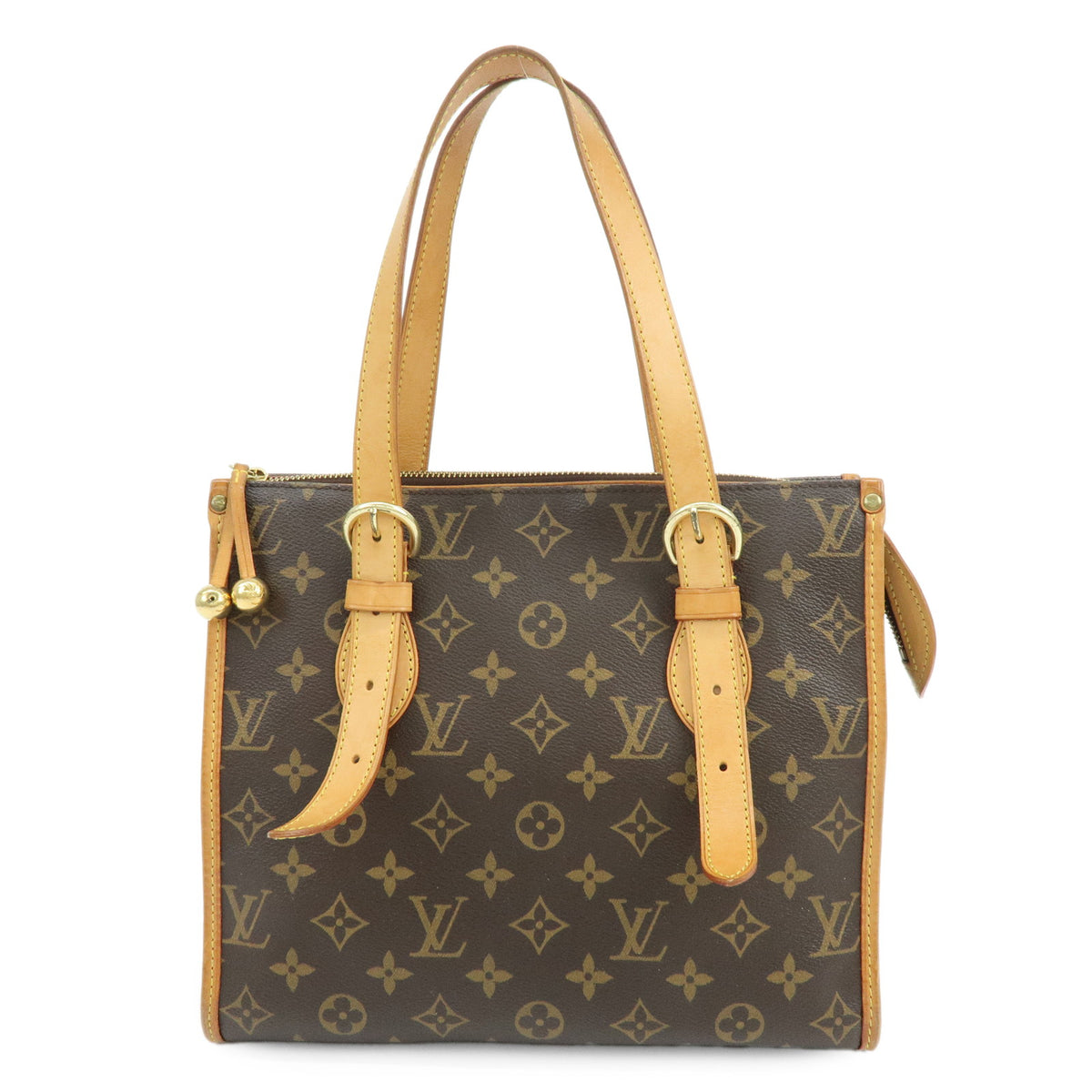 Louis Vuitton Monogram Popincourt Haut Shoulder Bag Brown M40007
