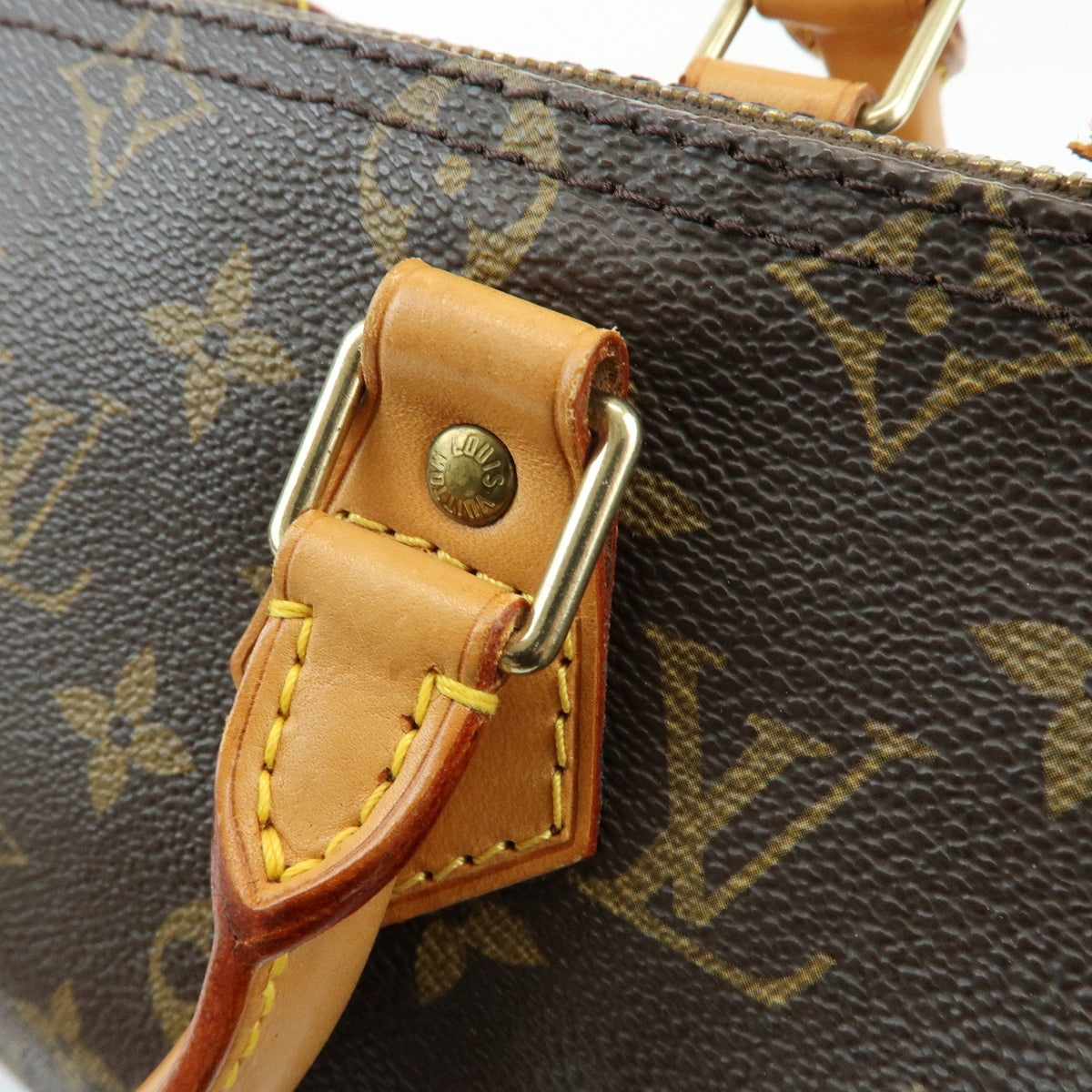 Louis Vuitton Monogram Speedy 25 Boston Bag Hand Bag Brown M41528