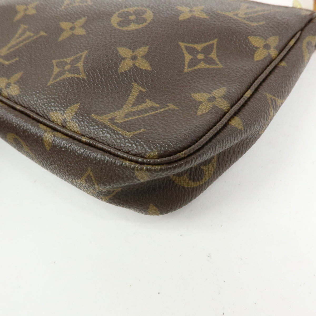 Louis Vuitton Monogram Pochette Accessoires Pouch Hand Bag M51980