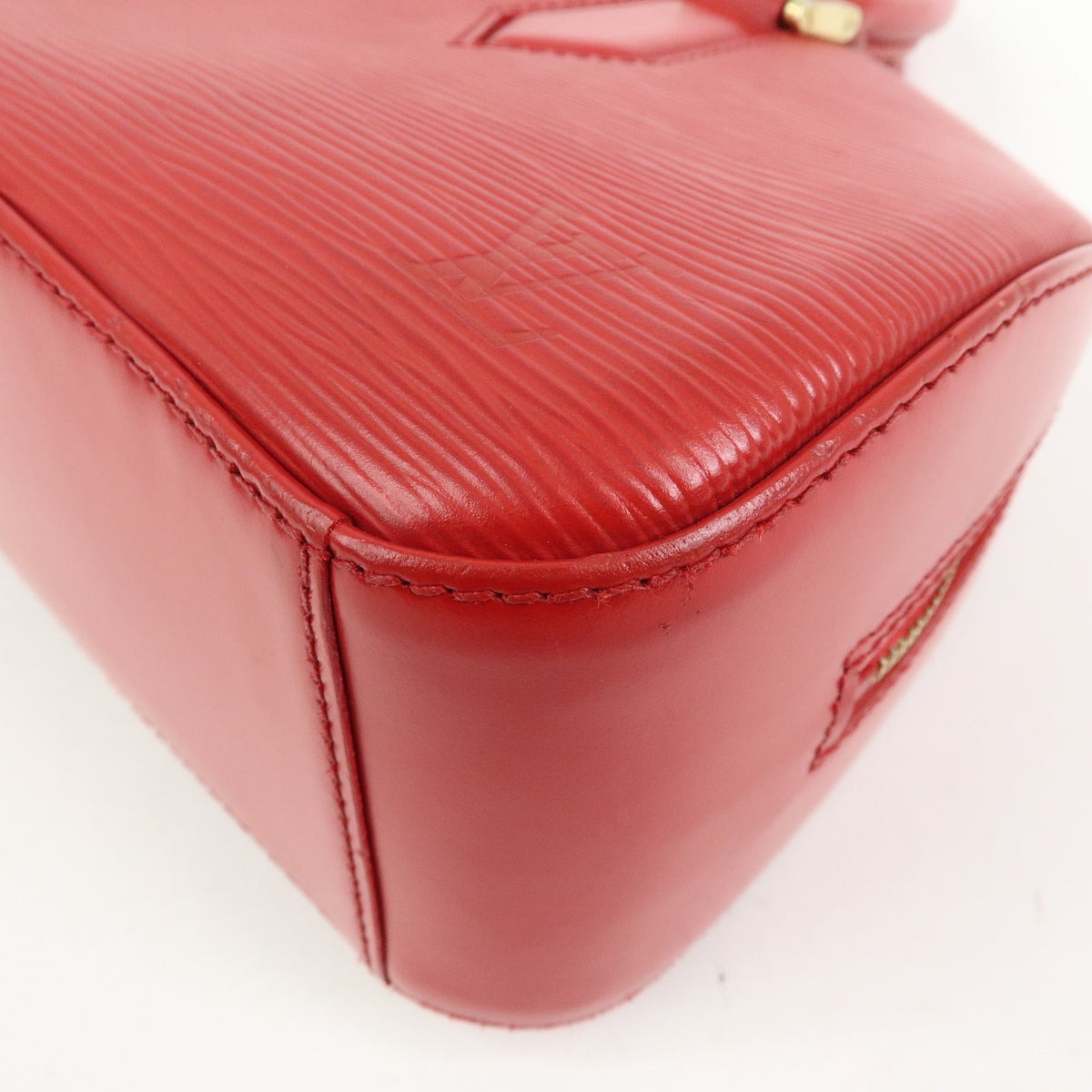 Louis Vuitton Epi Leather Jasmine Hand Bag Castilian Red M52087
